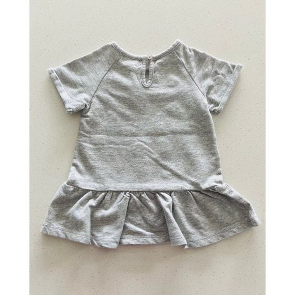 NWT Peek Floral Embroidered Sweatshirt Tee Size 3 - 6 months - Picture 3 of 10